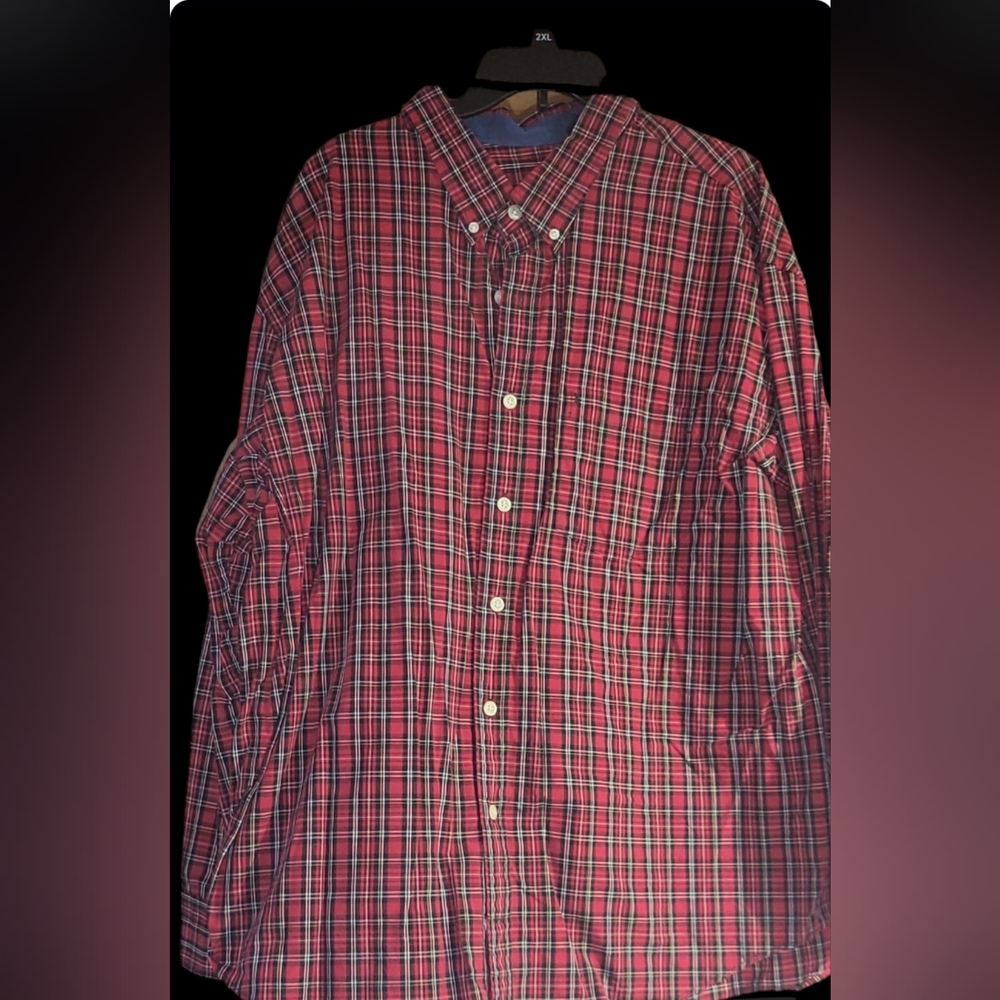 Mens plaid button up